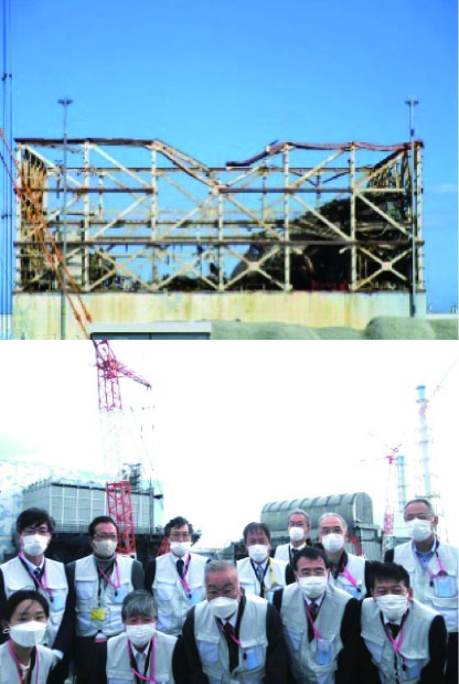 福島第一原発視察