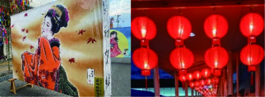 ゆざわ七夕絵灯ろう祭りと台湾のランタン